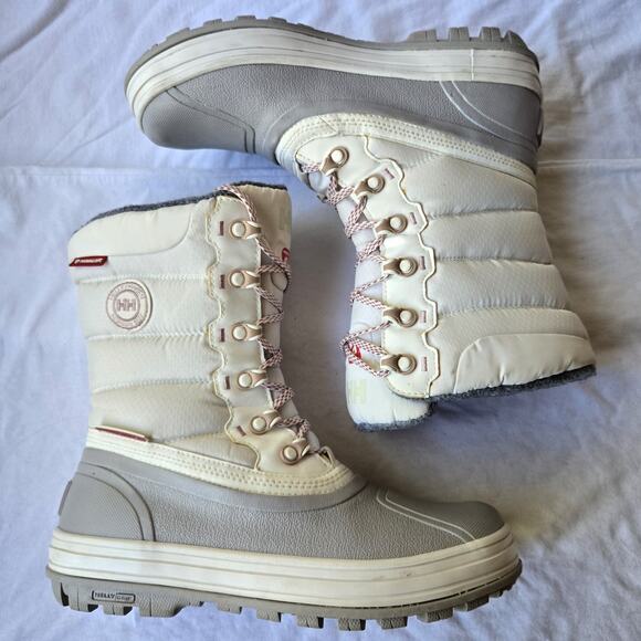 Helly Hansen Women's Tundra Cold Weather Winter Snow Boots White Size 7.5 - Picture 5 of 8